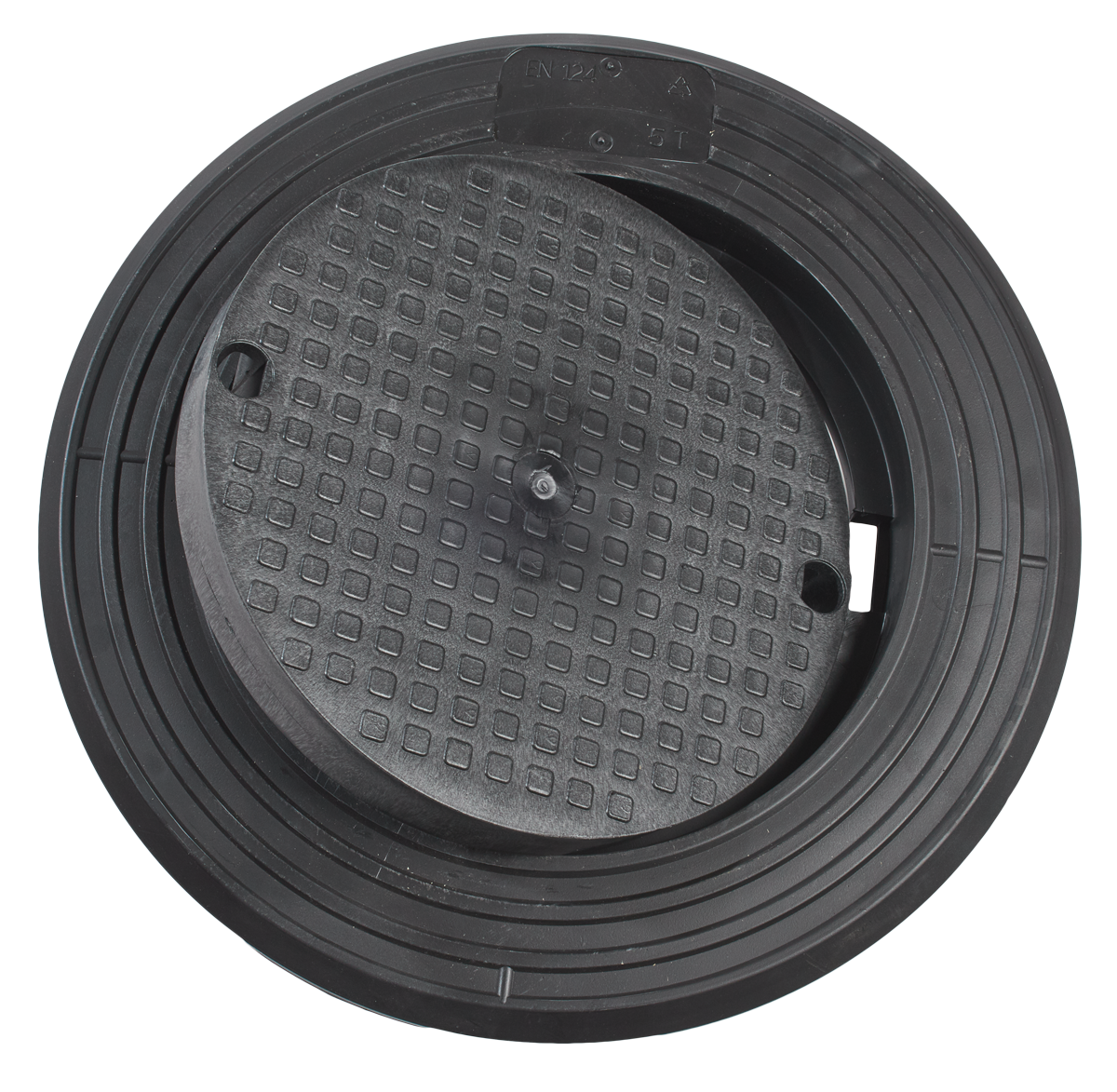 ∅ 315 mm muovikehys valurauta ritilällä MK315VR
