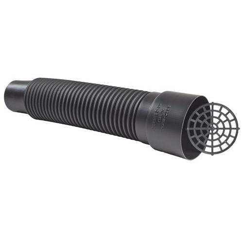 Rännitoukka musta h=550  100/110mm putkelle