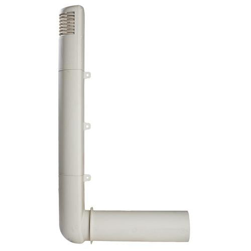 Tuuletuskulma 125mm, beige ABTK125B