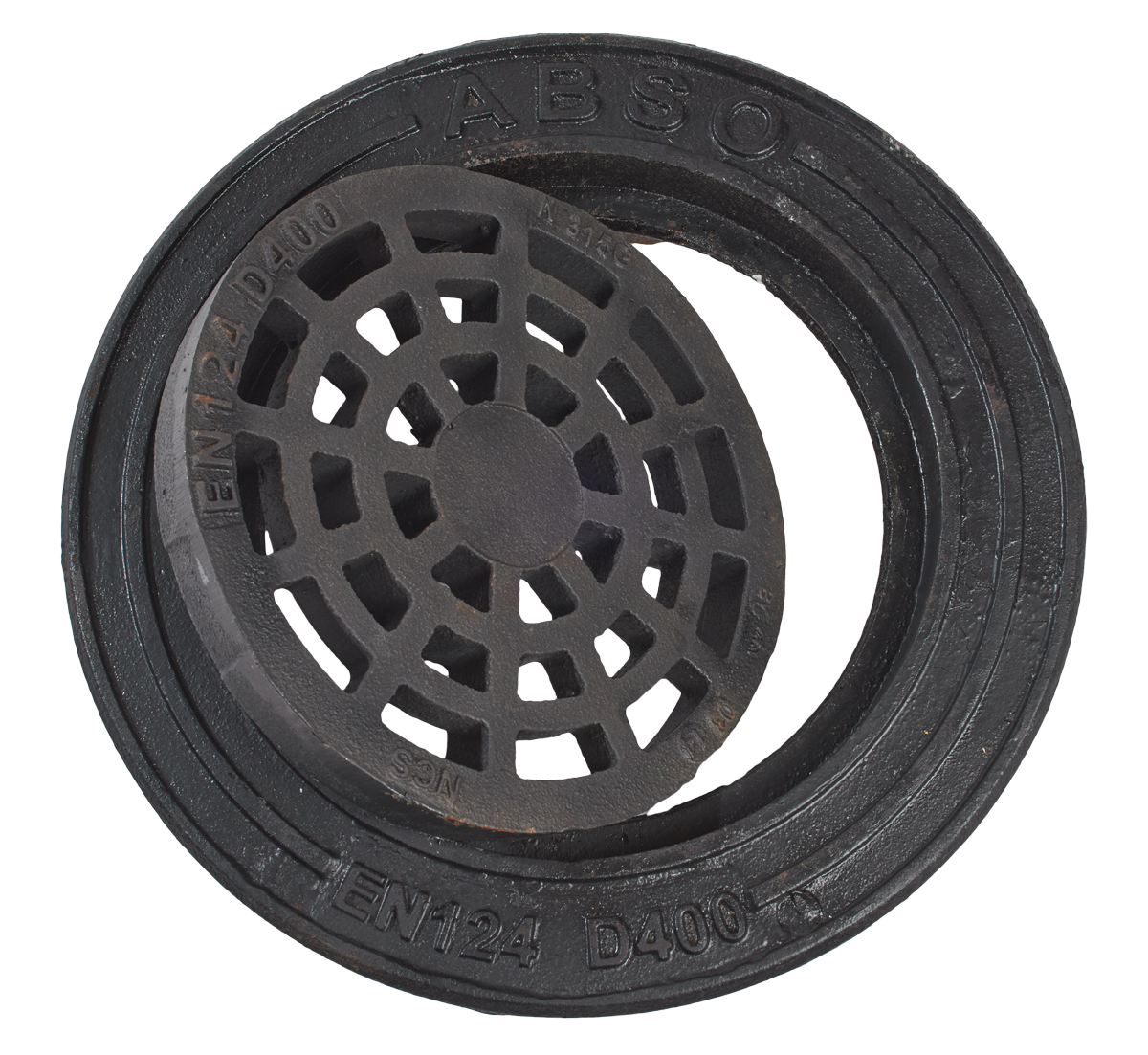 ∅ 315 mm ritilällä VR315R