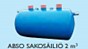 Kolmiosainen Sako 3m³ ø 1300mm pituus 2800mm